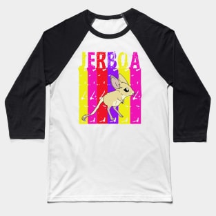 Jerboa Rainow - cute fluffy animal Baseball T-Shirt